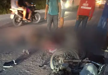 Condutor morre em batida entre motocicletas no Extremo Sul baiano