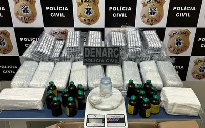 Polícia Civil apreende mais de 12 mil comprimidos de anfetamina no interior da Bahia