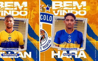 Colo-Colo anuncia dupla de atacantes para a disputa da Série B do Baiano