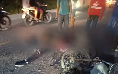 Condutor morre em batida entre motocicletas no Extremo Sul baiano