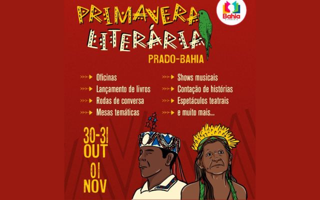 Prado realiza a 1ª edição da Primavera Literária e celebra as vozes da cultura nativa